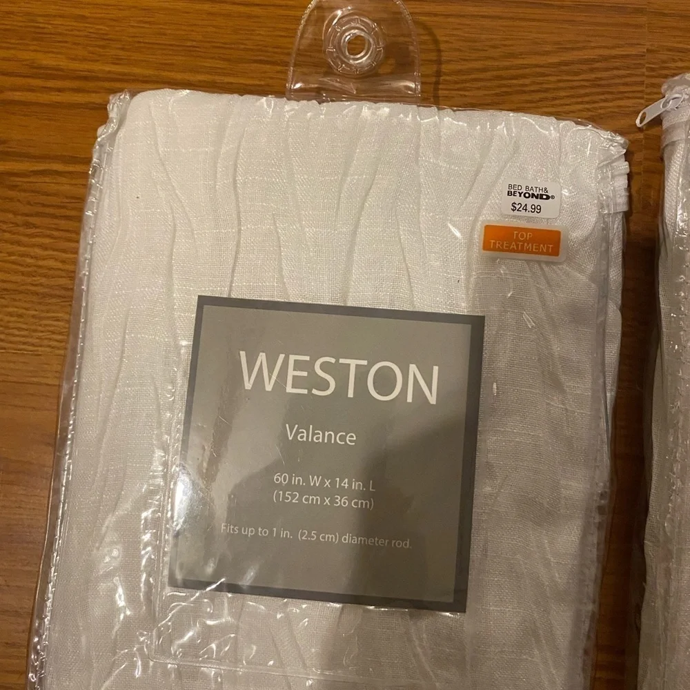 Weston Valance & 2 Rod Pocket Tiers (GA)